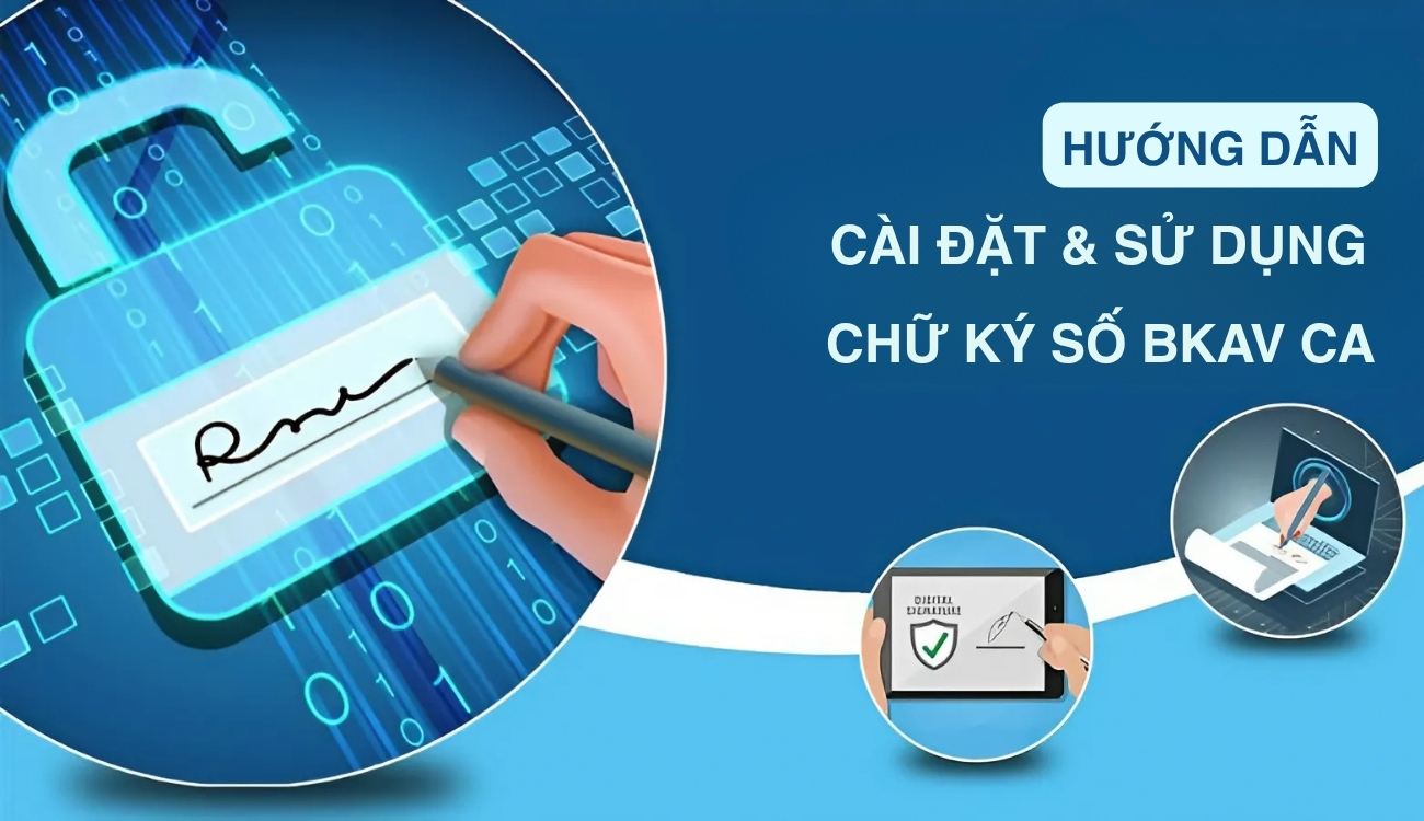 Gia hạn chữ ký số Bkav online
