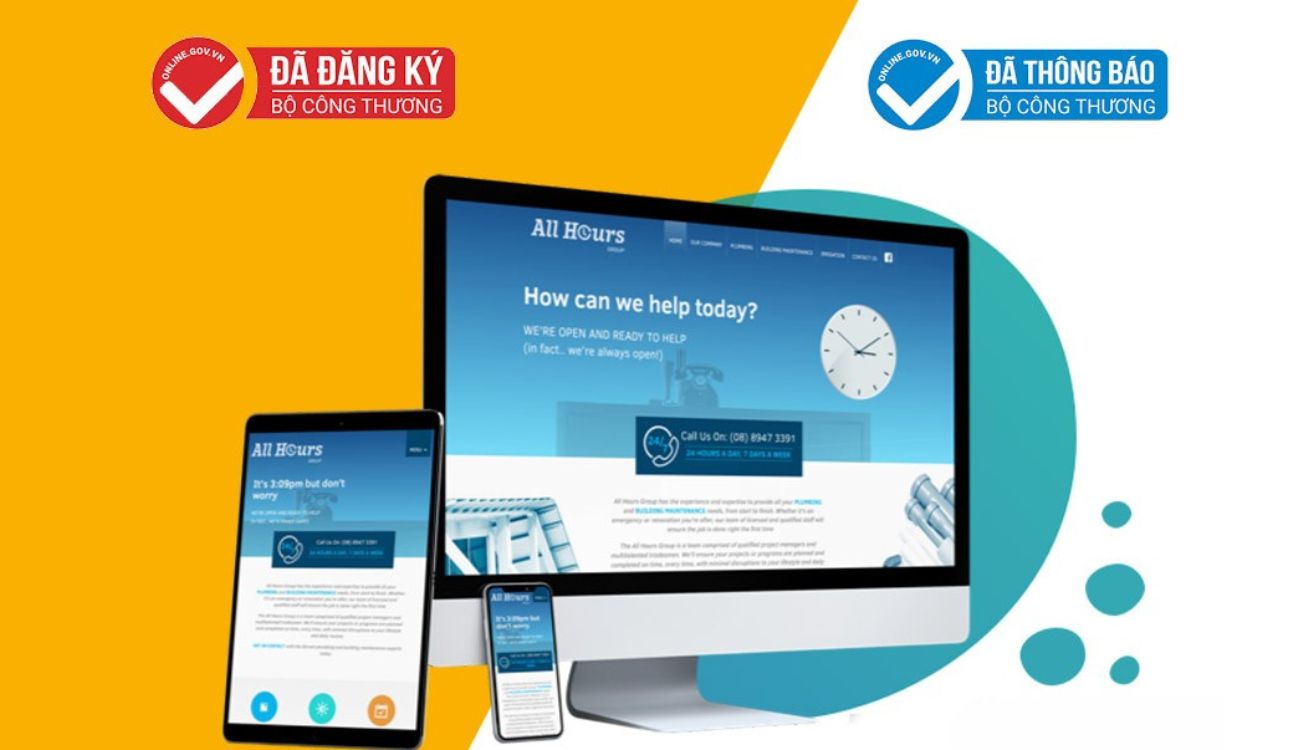 Dịch vụ đăng ký website với bộ công thương Thanh Hoá